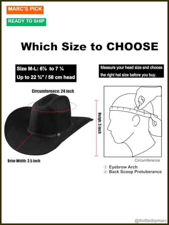 Shapeable Wide Brim Felt Cowboy Hat with Bolo Tie, Unisex main image 2